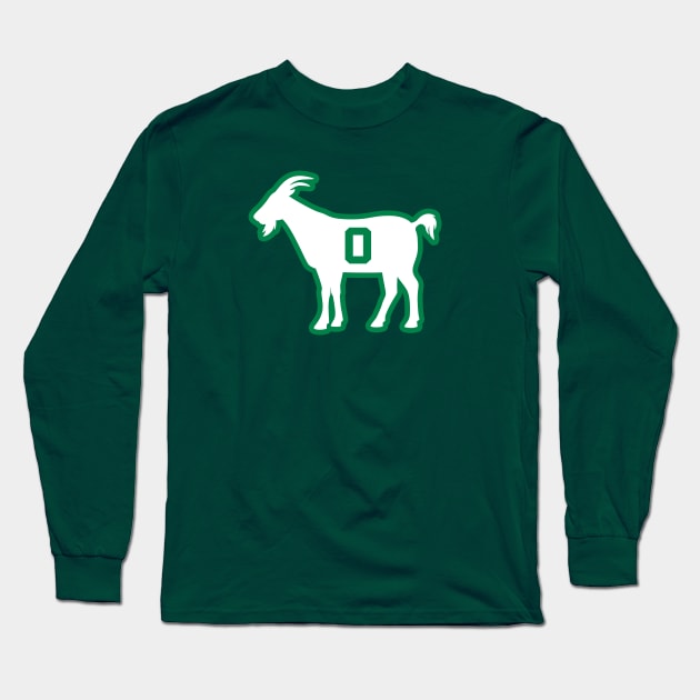 BOS GOAT - 0 - Green Long Sleeve T-Shirt by KFig21